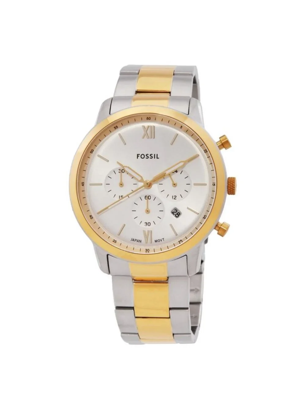 NWT Fossil Neutra Chronograph Quartz Silver Dial Men's Watch